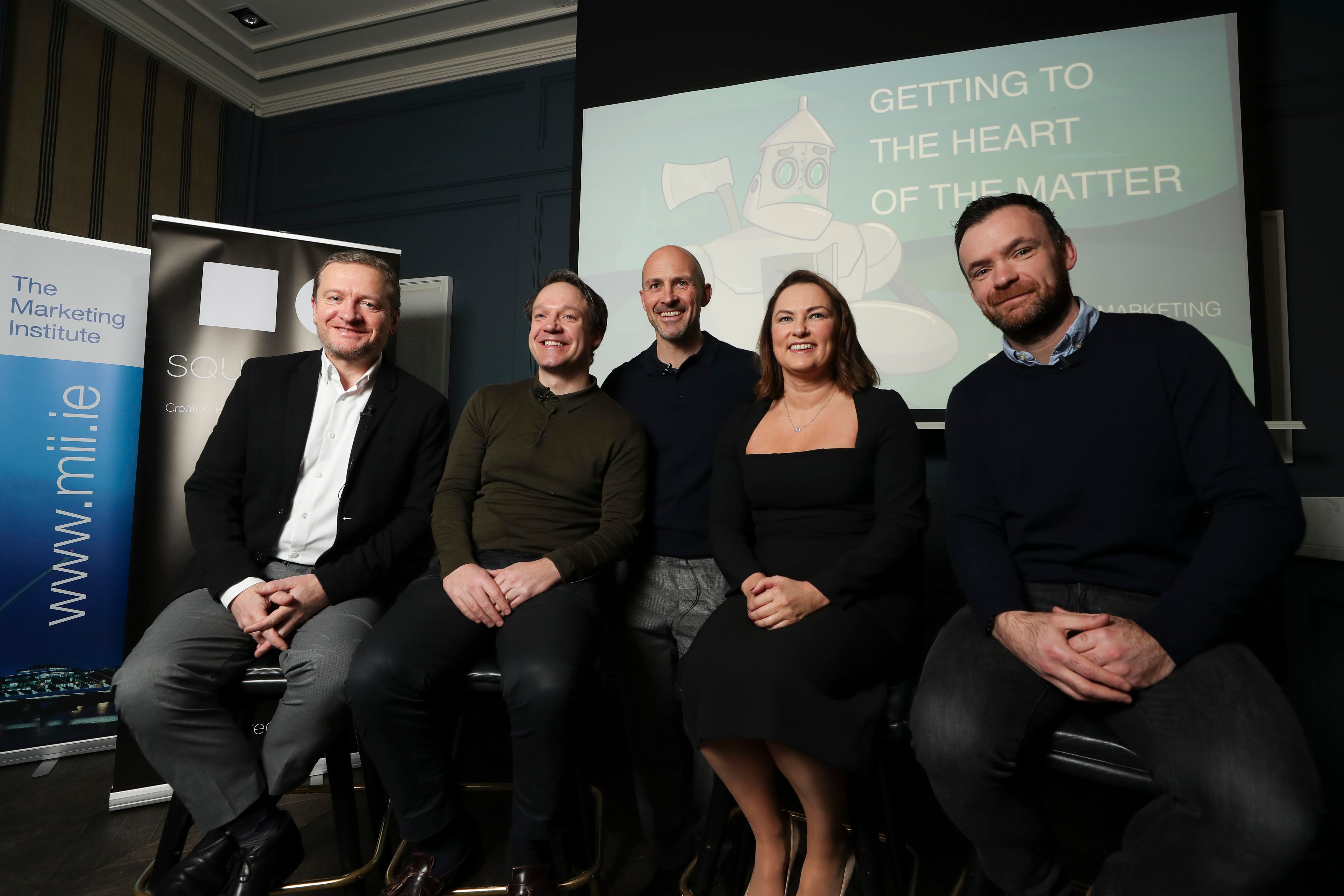 Panelists at the launch of the Irish B2B Digital Marketing Survey 2020 Report - Squaredot and MII