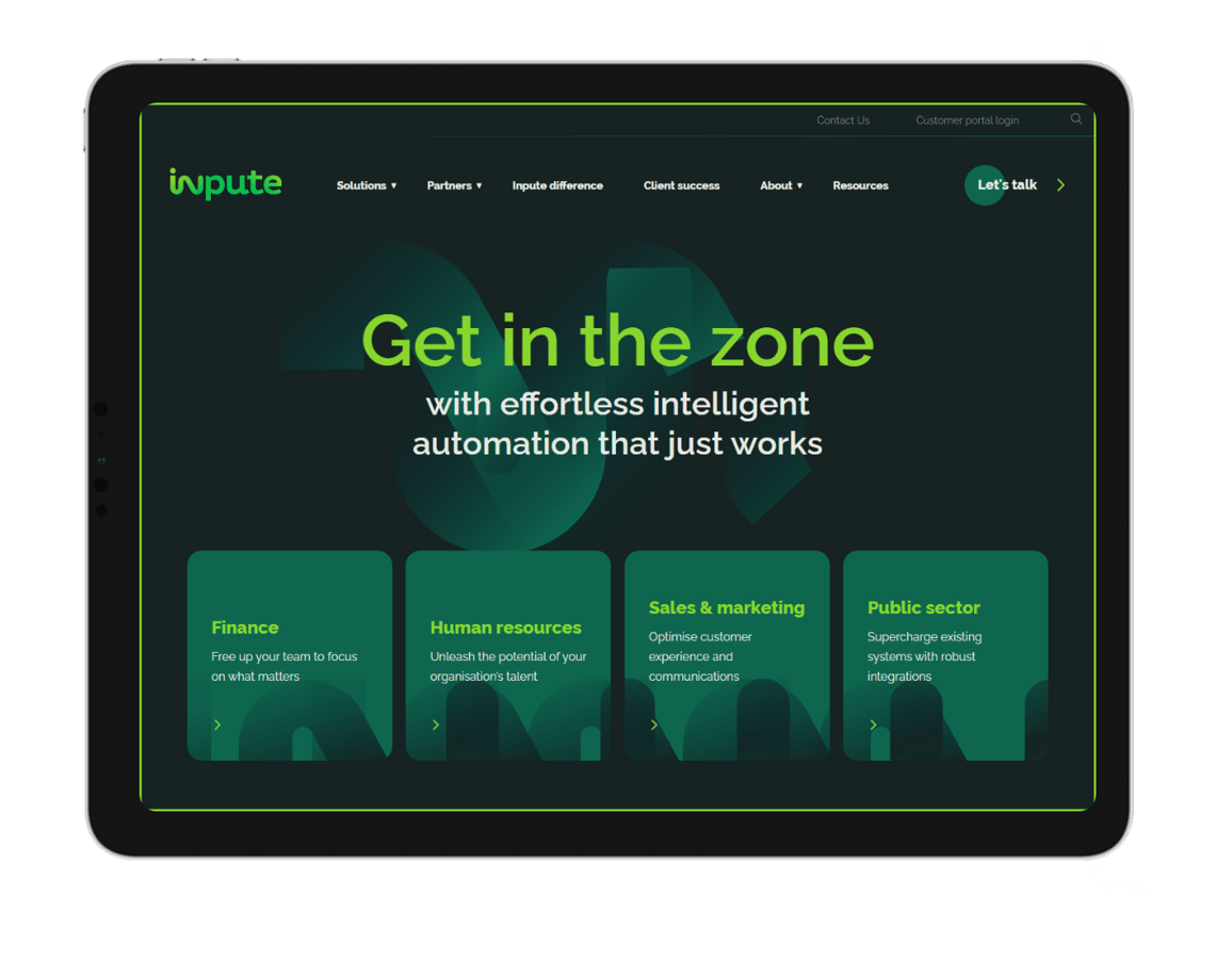 Inpute website