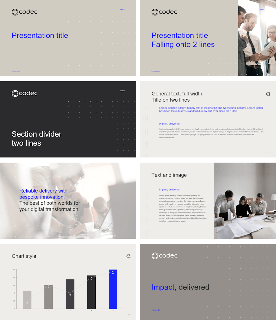 Codec - Powerpoint Template